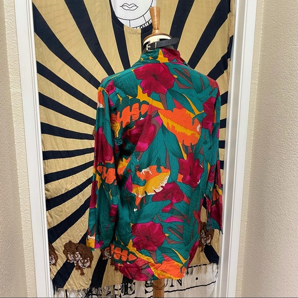 🌈 Amazing Vintage flower vibe blazer - Picture 8 of 12